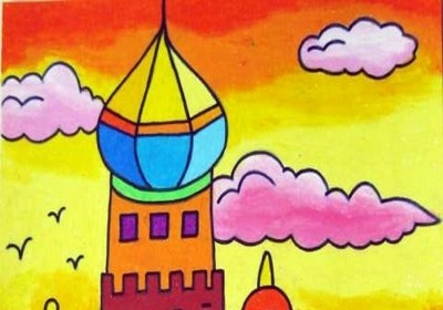 儿童画基础班(幼儿园中班、大班)/辇芳/周日上午10:25—11:55